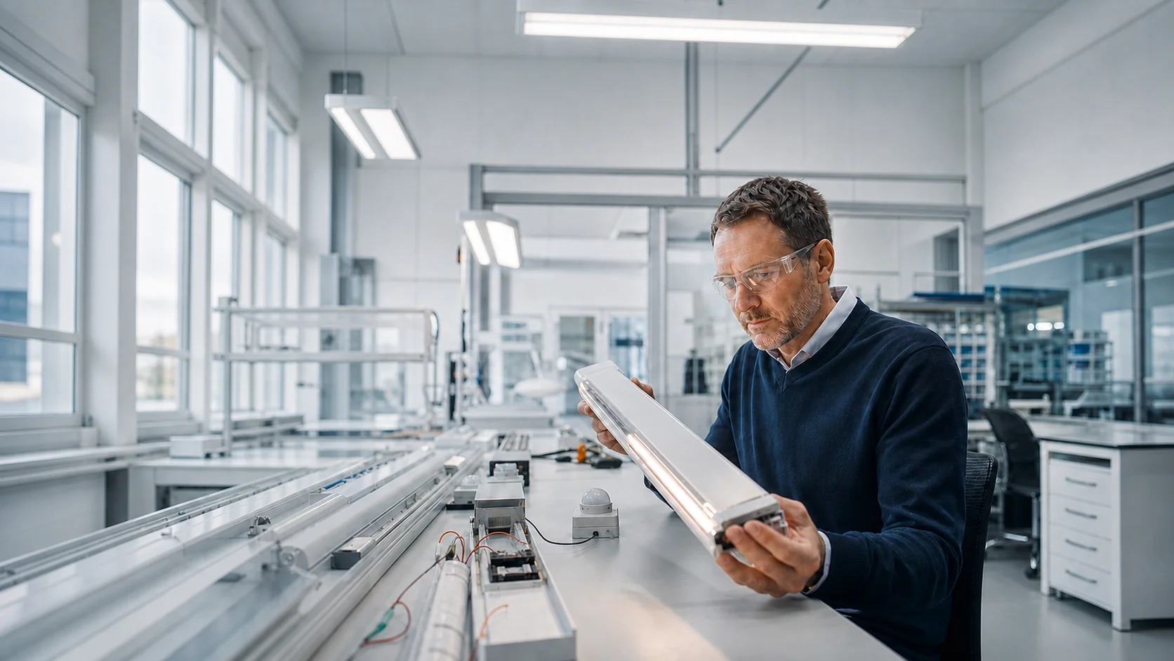 Lighting manufacturer developing connected luminaires and OEM products