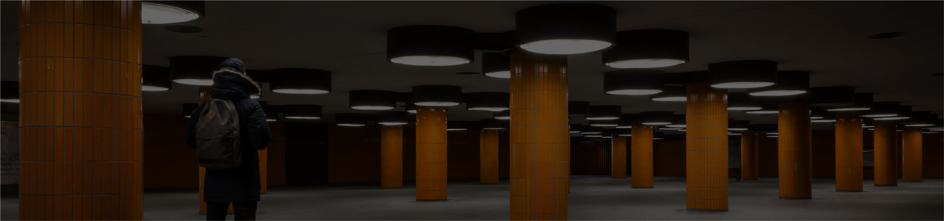 Wireless lighting control in a commercial space